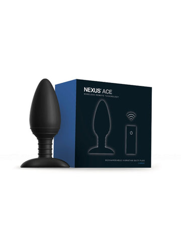 Nexus ace large vibrating butt plug