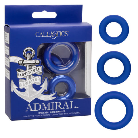 Admiral universal cock ring set