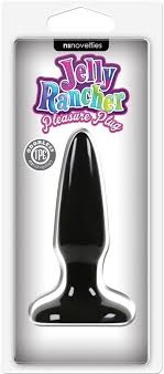 Jelly rancher pleasure plug black medium