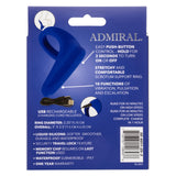 Admiral liquid silicone vibrating perineum massager & ring