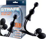 Strafe inflatable plug with dual pumps