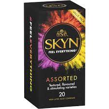 Skyn 20's assorted condoms