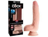 King cock plus 9" triple density cock with balls