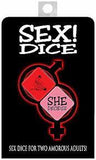 Sex dice game