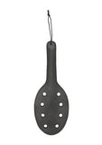 Saddle leather paddle with 8 holes