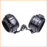 Crocodile ankle cuffs