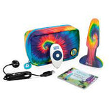 B Vibe Peace & Love tie dye rimming plug