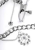 Crystal nipple clamps