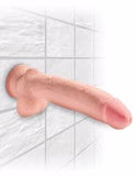 King cock plus 10" triple density cock with balls