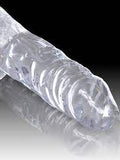 King cock clear 7" cock with balls