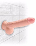 King cock plus 9" triple density cock with balls