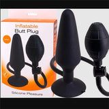 Inflatable butt plug